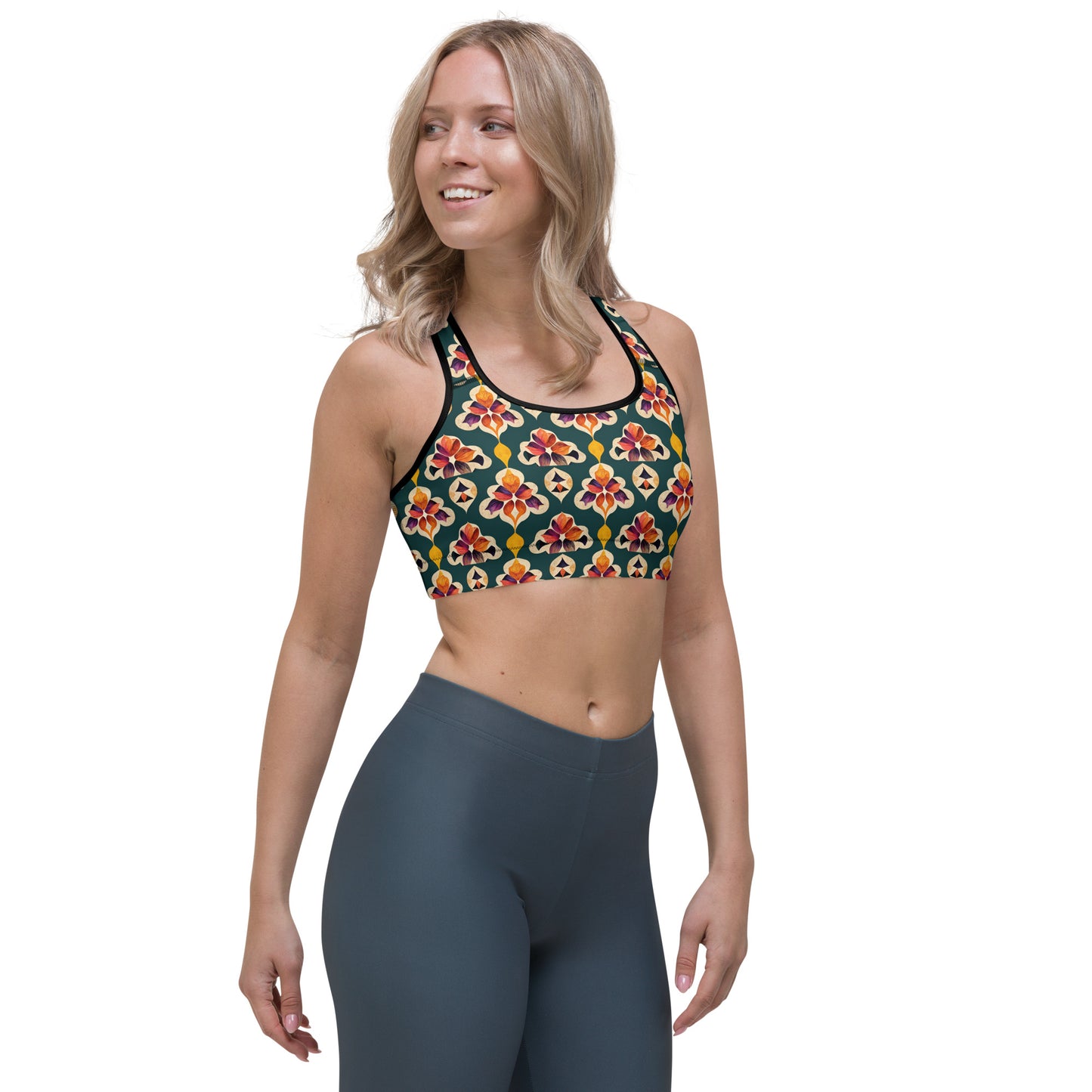 Ifrane’s Rainbow Blossoms Sports bra