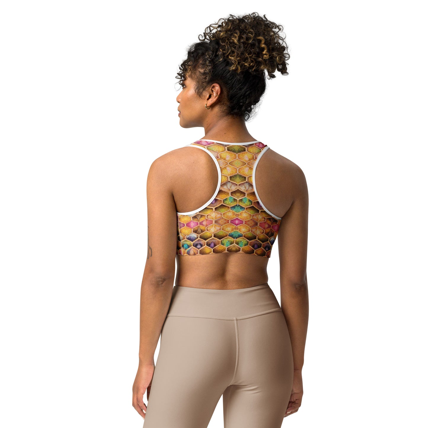 Rainbow Hive Radiance Sports bra