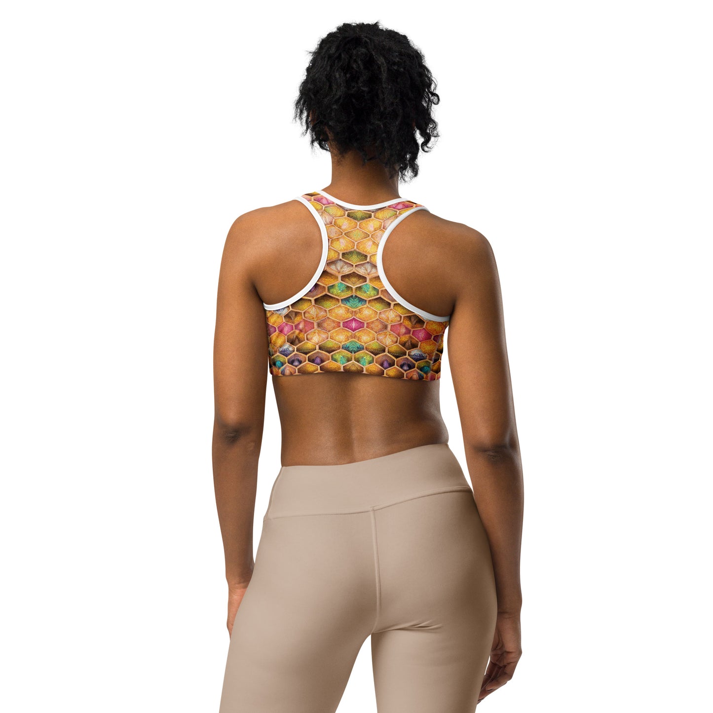 Rainbow Hive Radiance Sports bra