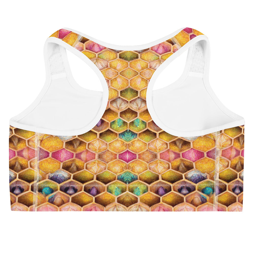 Rainbow Hive Radiance Sports bra