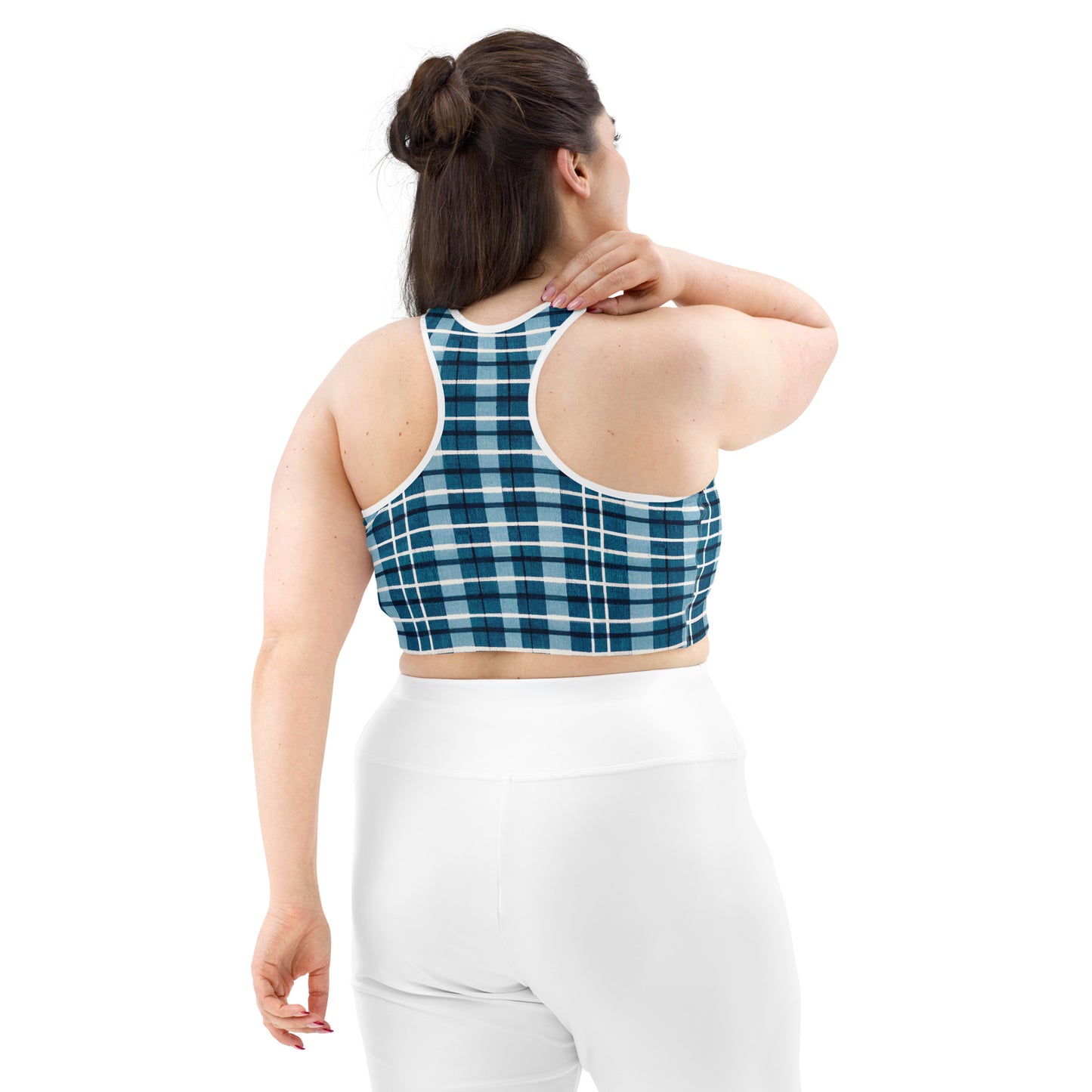 Scotsman’s Skyward Plaid Sports bra