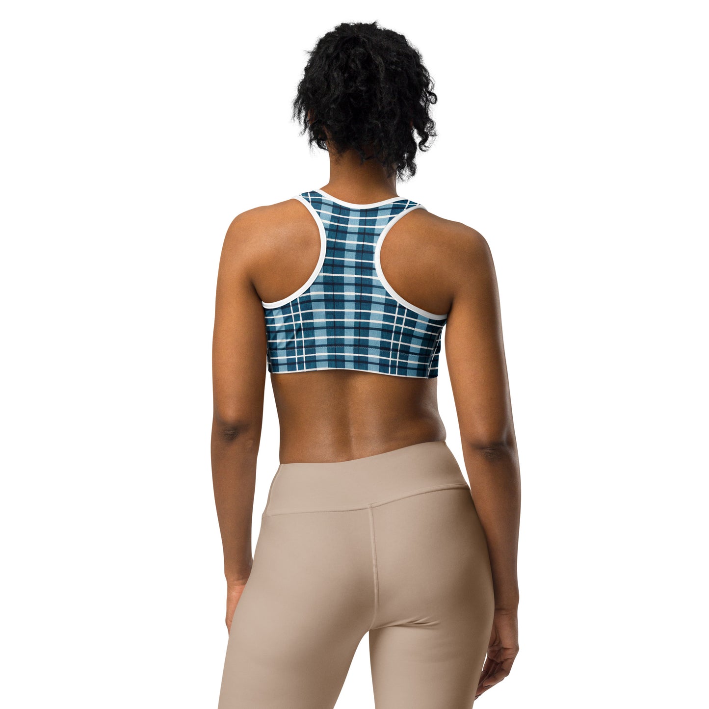 Scotsman’s Skyward Plaid Sports bra