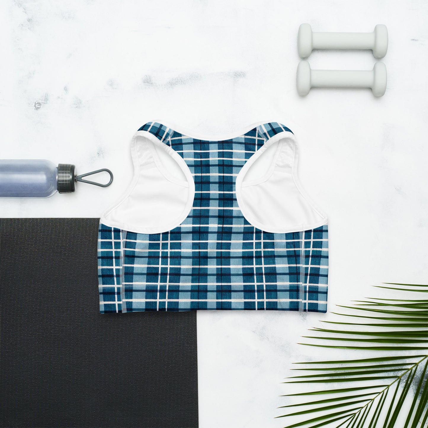 Scotsman’s Skyward Plaid Sports bra