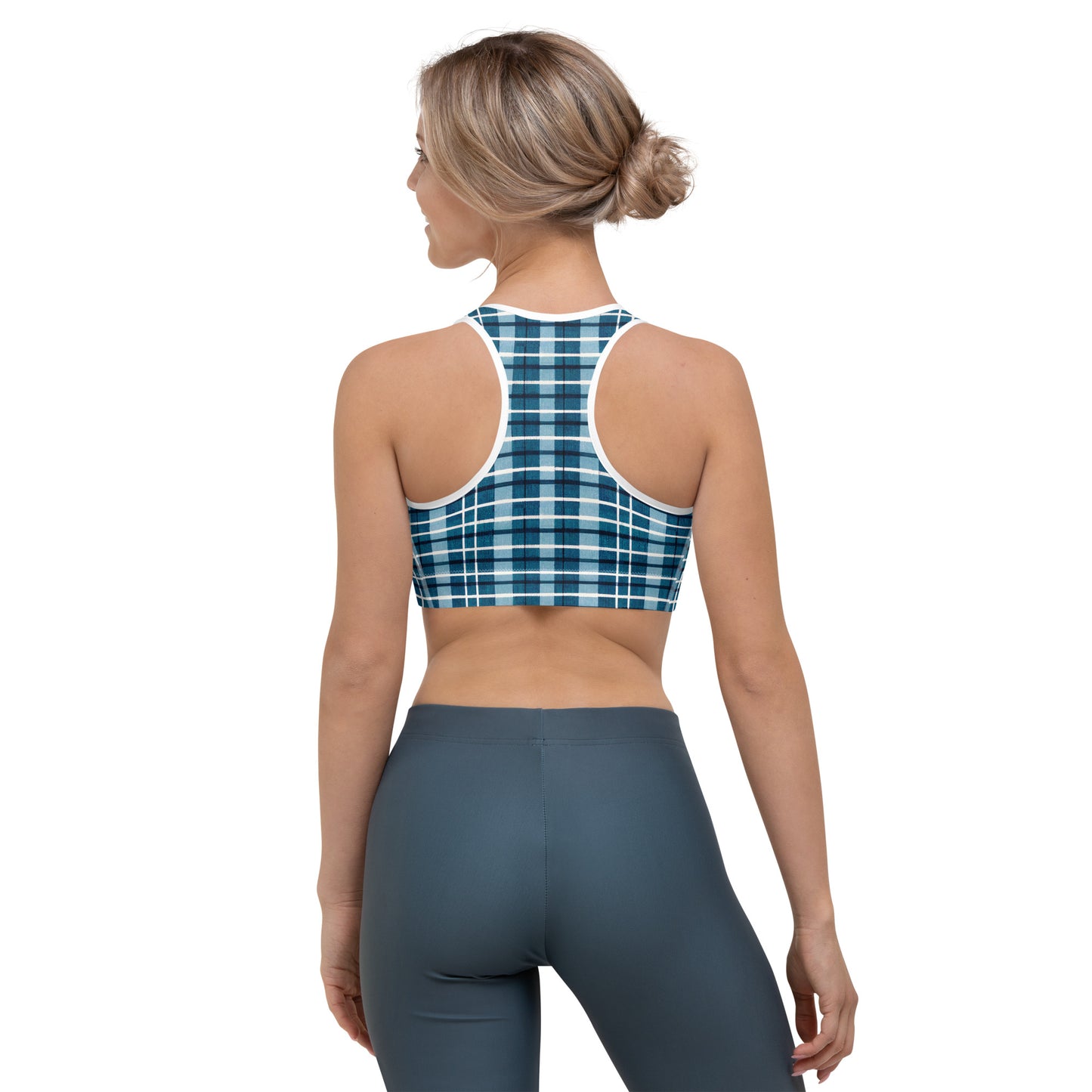 Scotsman’s Skyward Plaid Sports bra