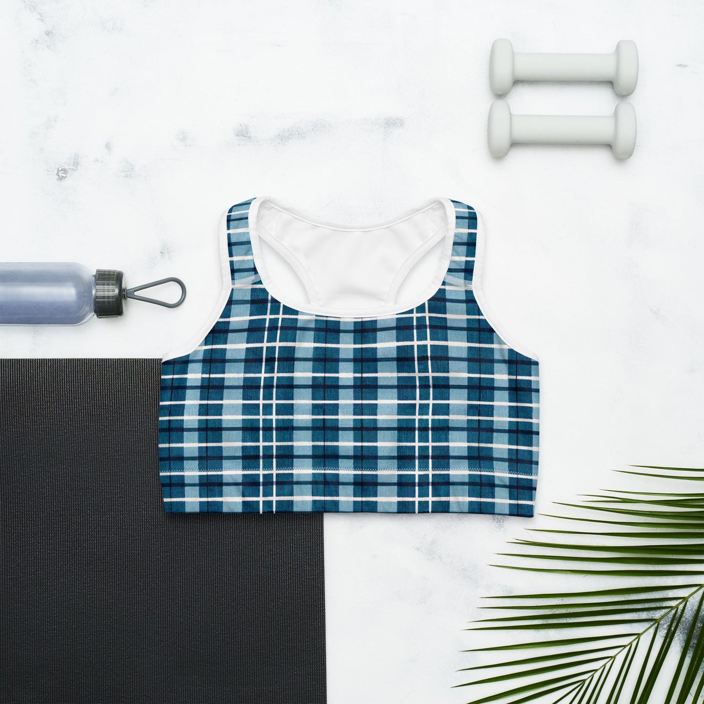 Scotsman’s Skyward Plaid Sports bra