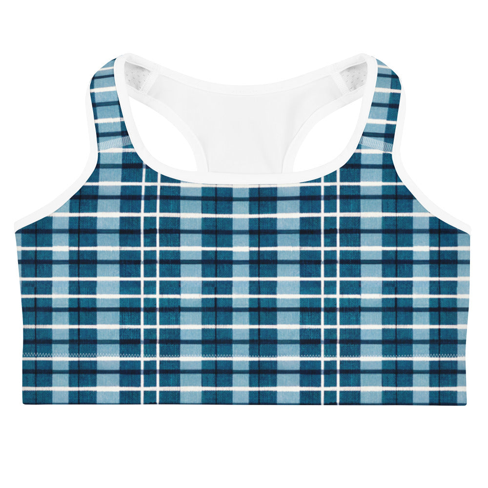 Scotsman’s Skyward Plaid Sports bra