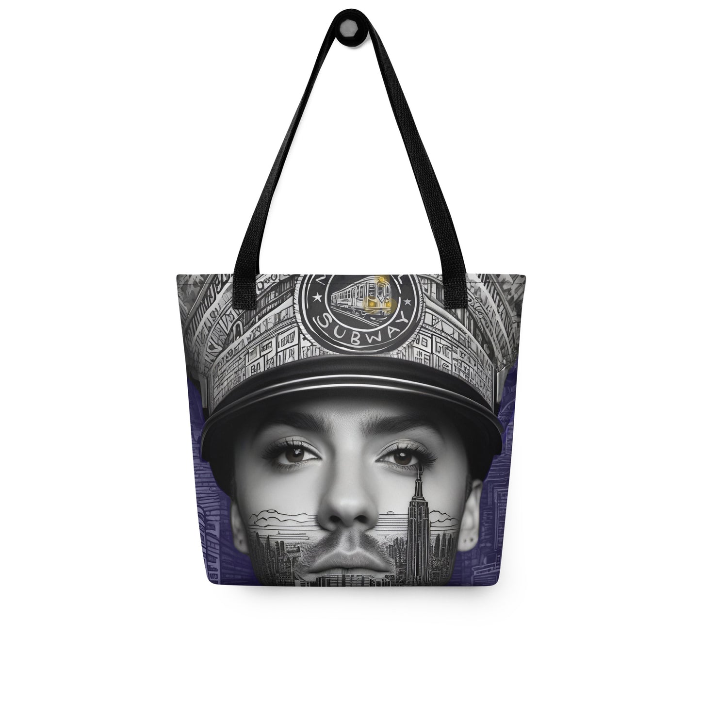 Mental Subway Police Tote bag