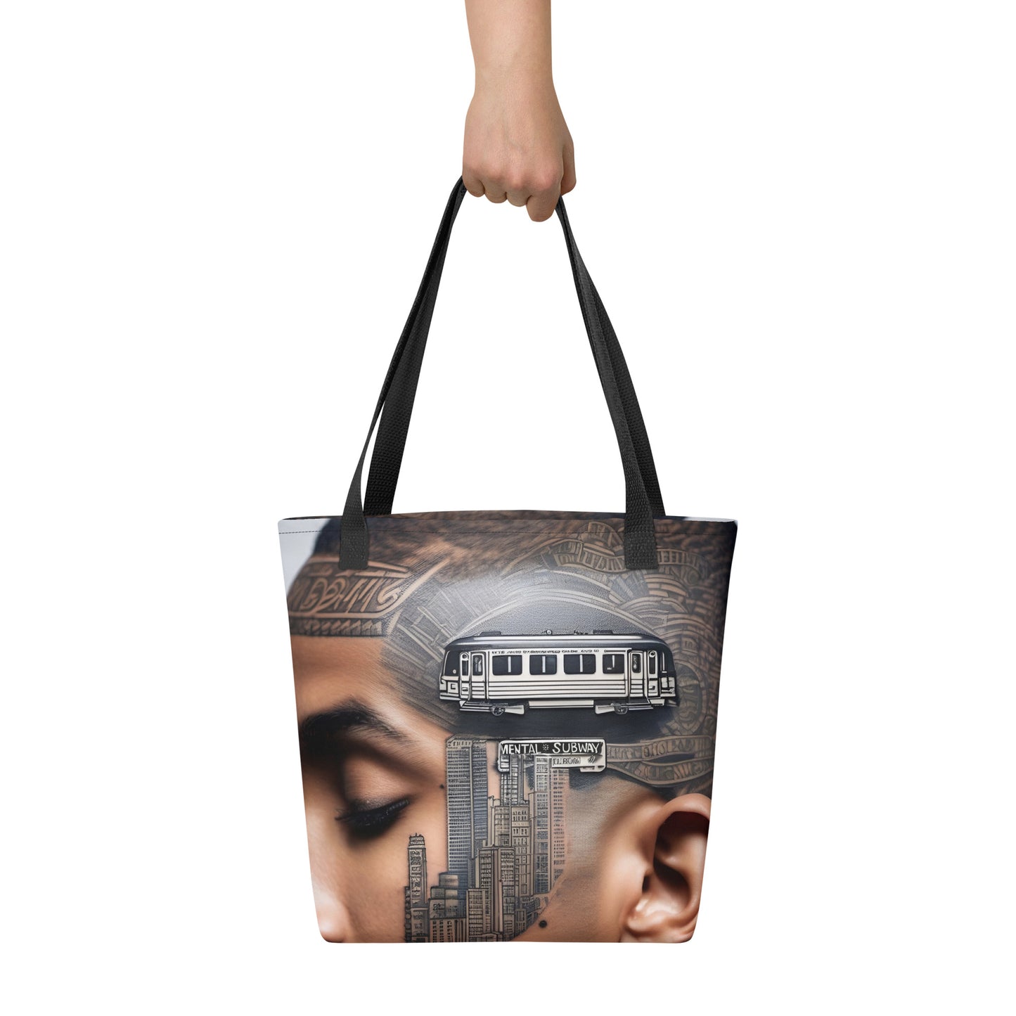 Courage Maps Tote bag