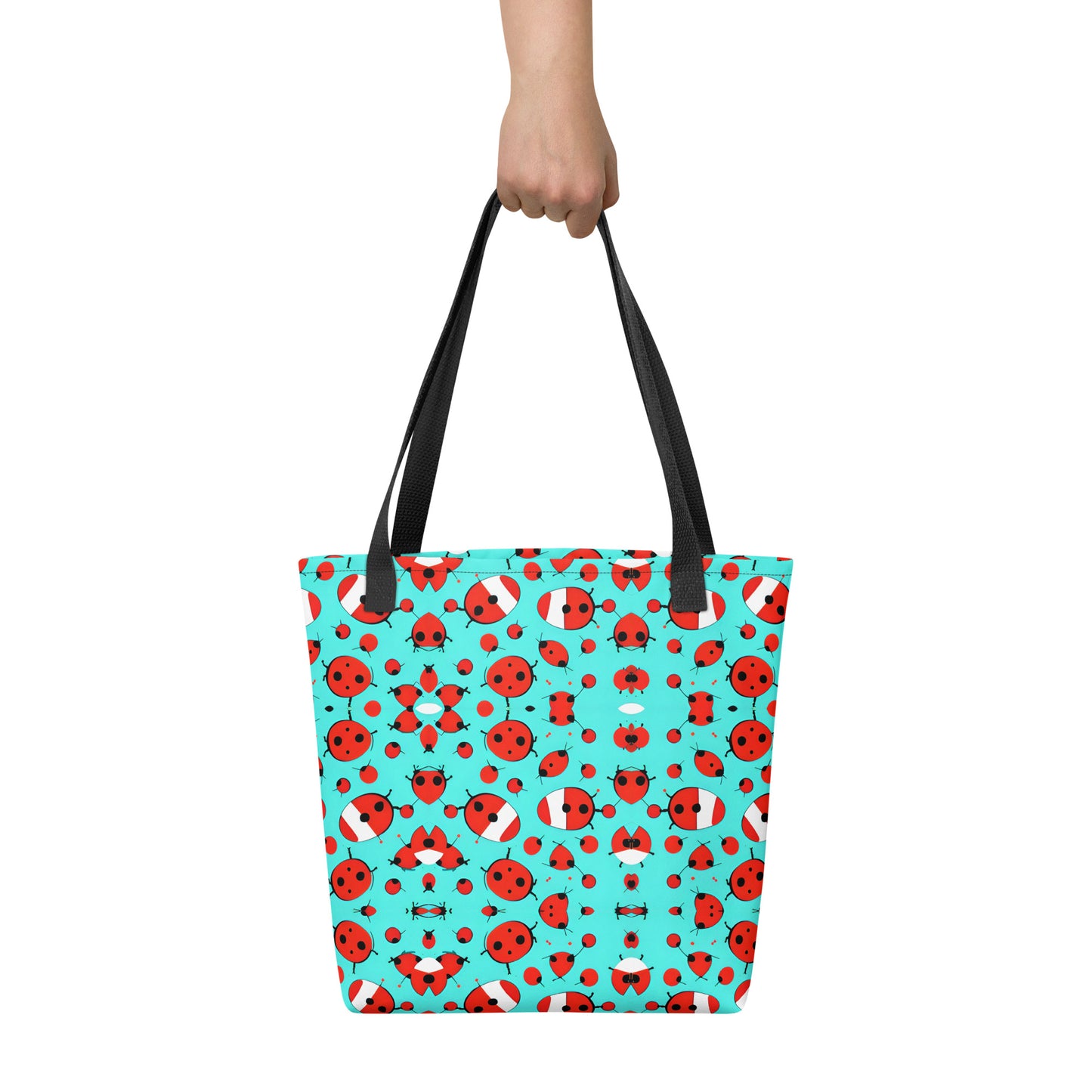 Cosmic Ladybug Tote bag