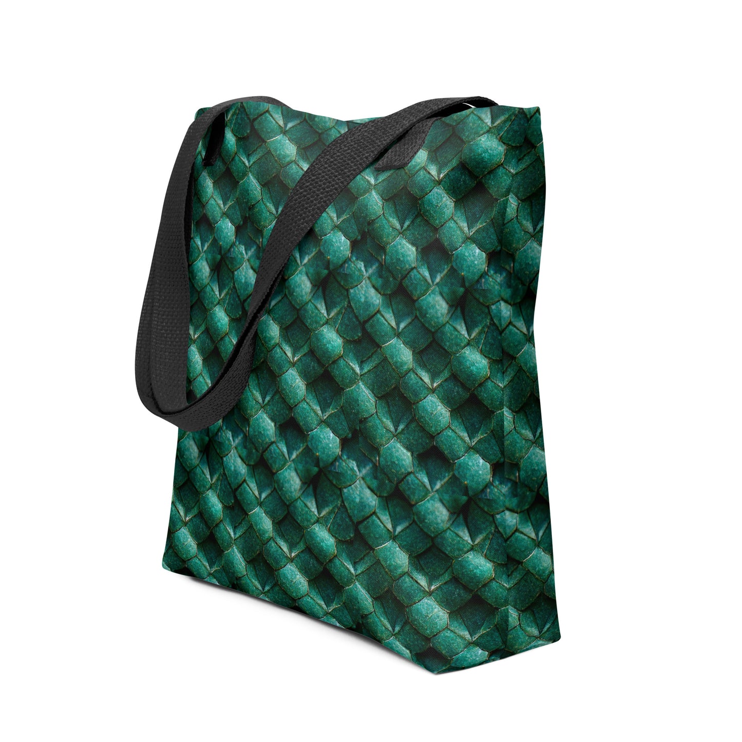 Emeralda the Great Forest Dragon Tote bag