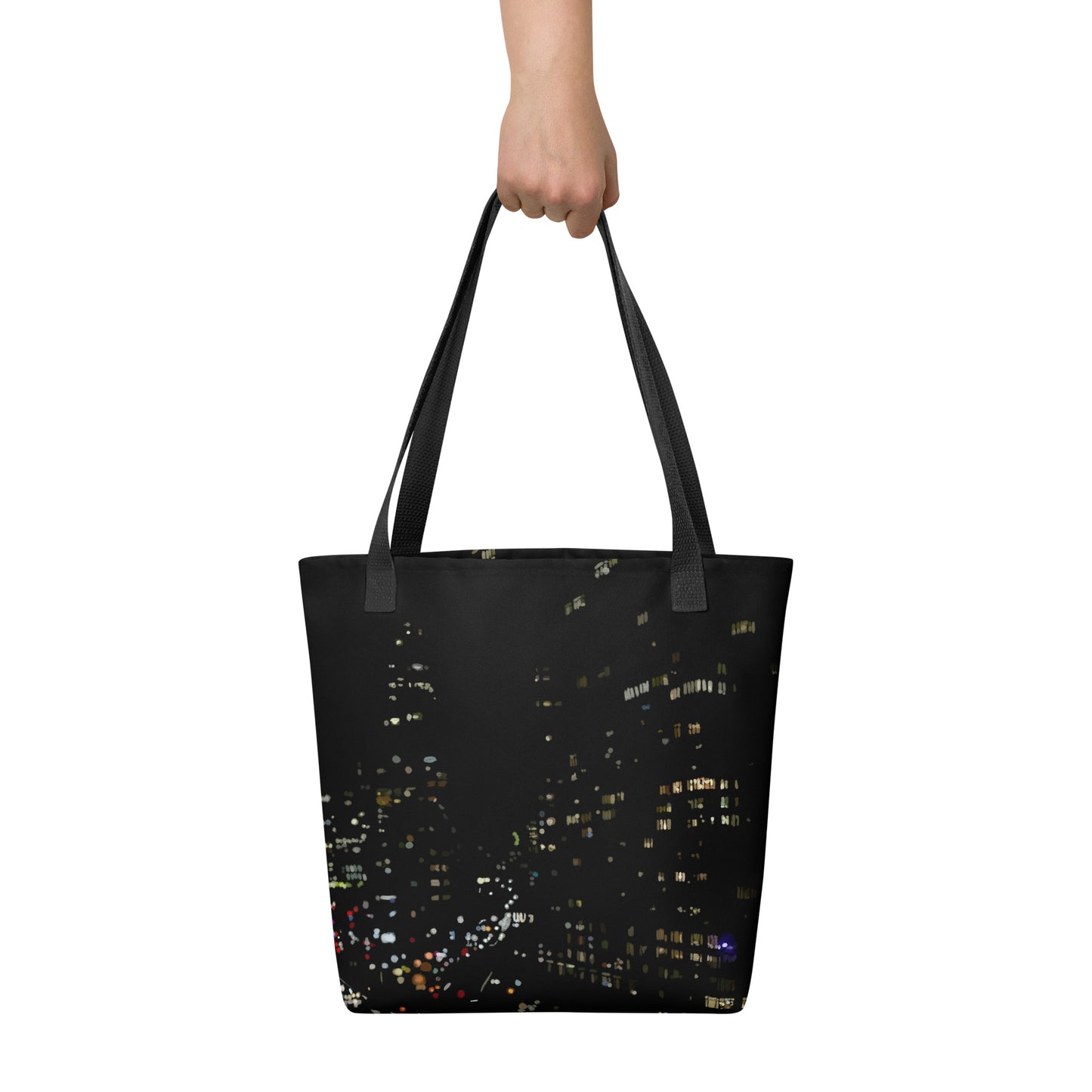 Glimmering Manhattan Tote bag