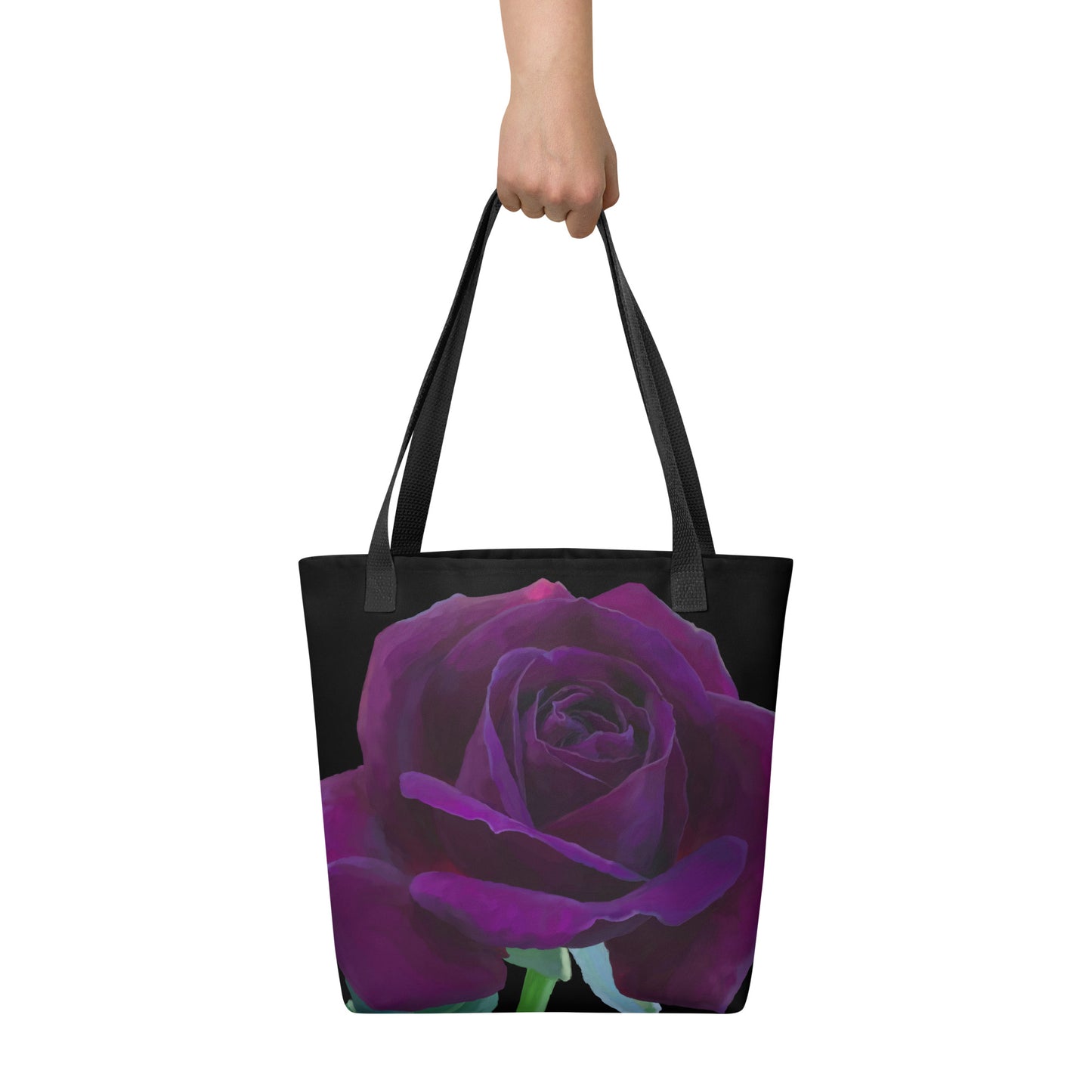 Joey’s Purple Rose Tote bag