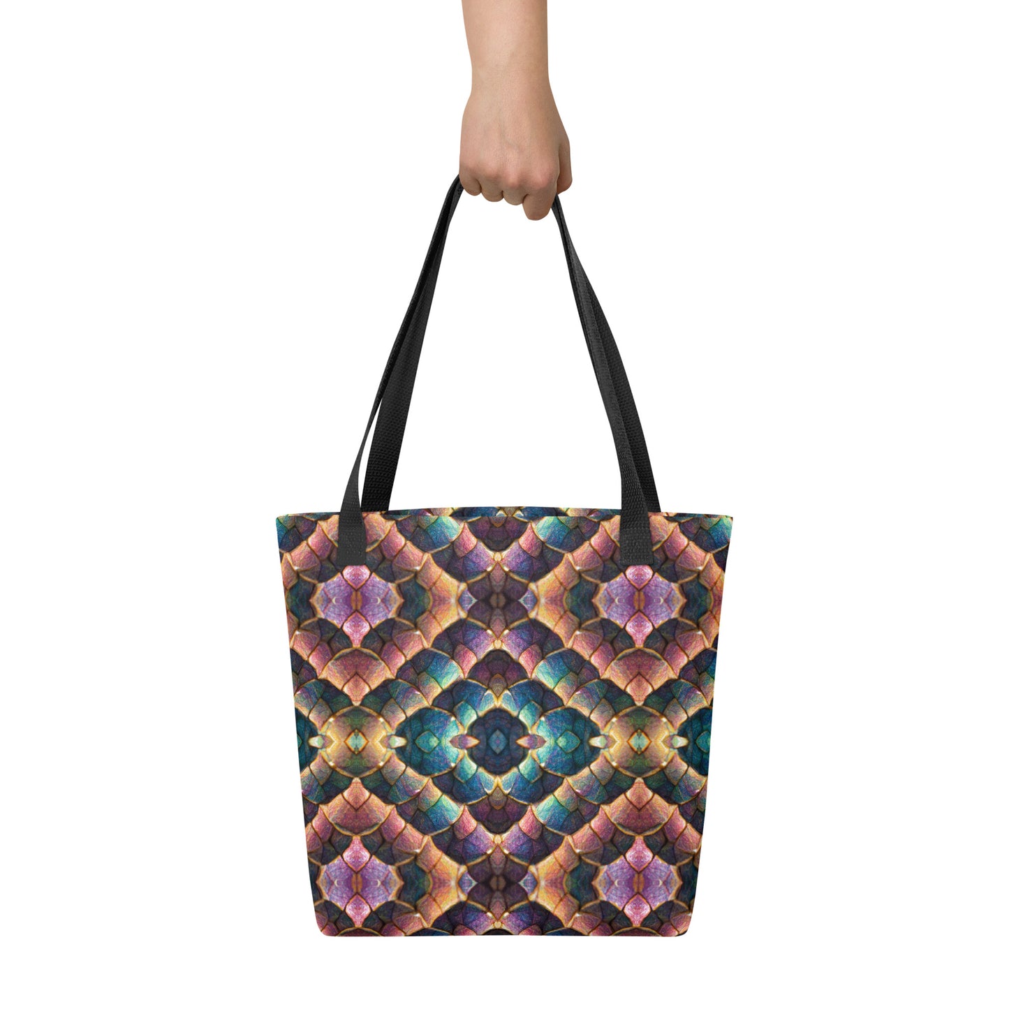 Joannesong, the Prismatic Wilderness Muse Tote bag