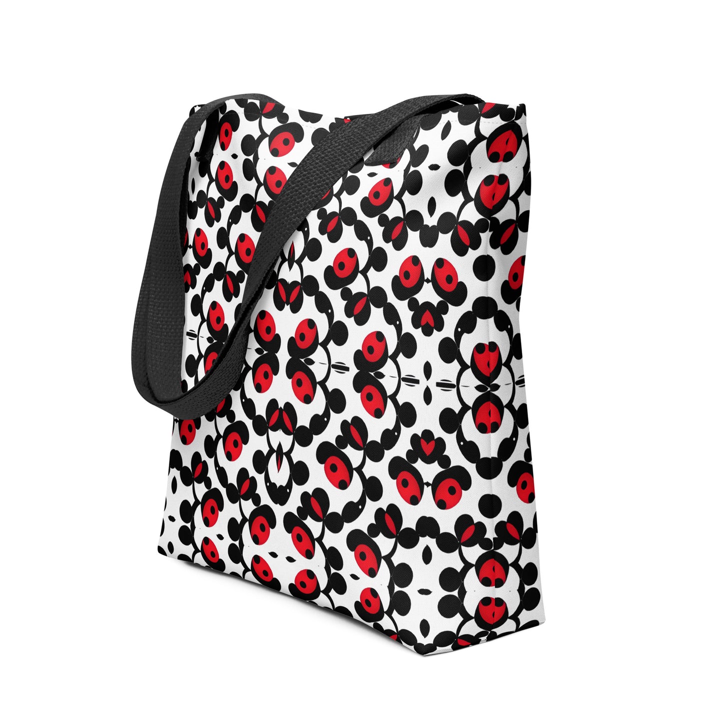 Ladybug Noir Tote bag