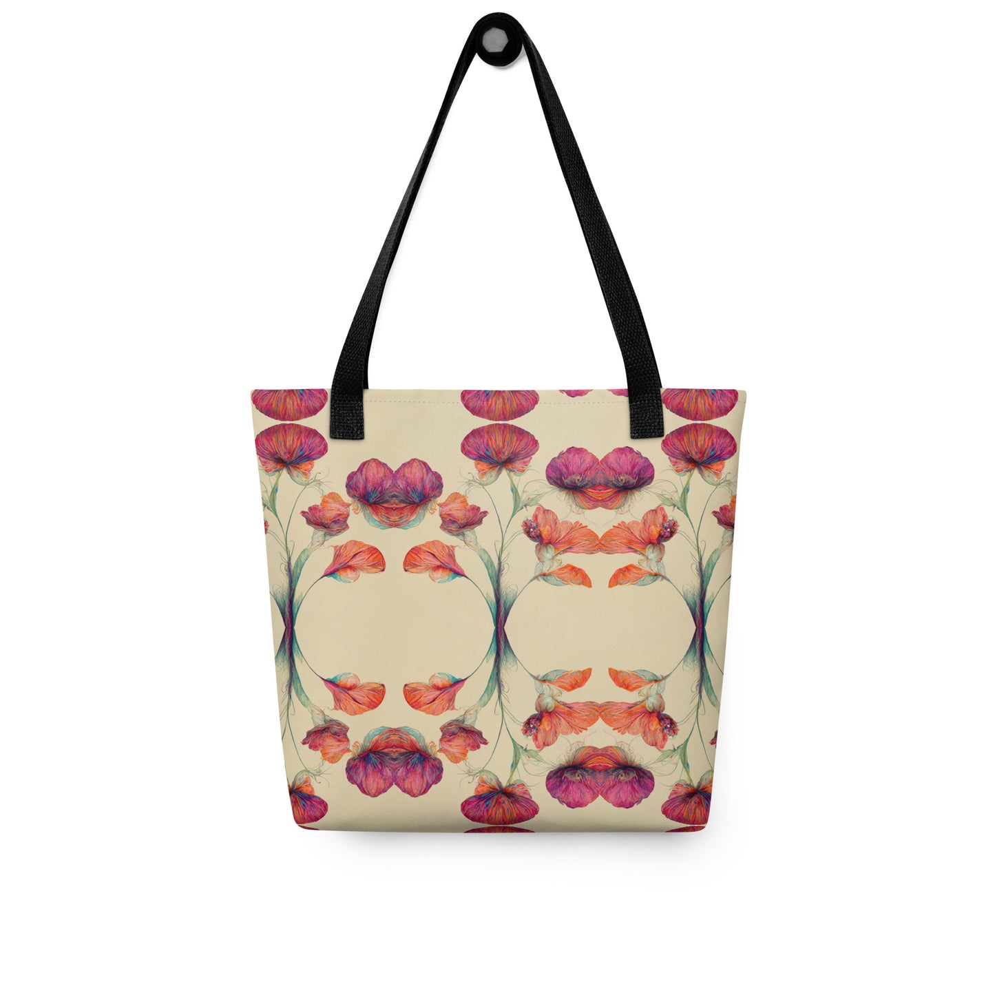 Nouveau Flowers Tote bag