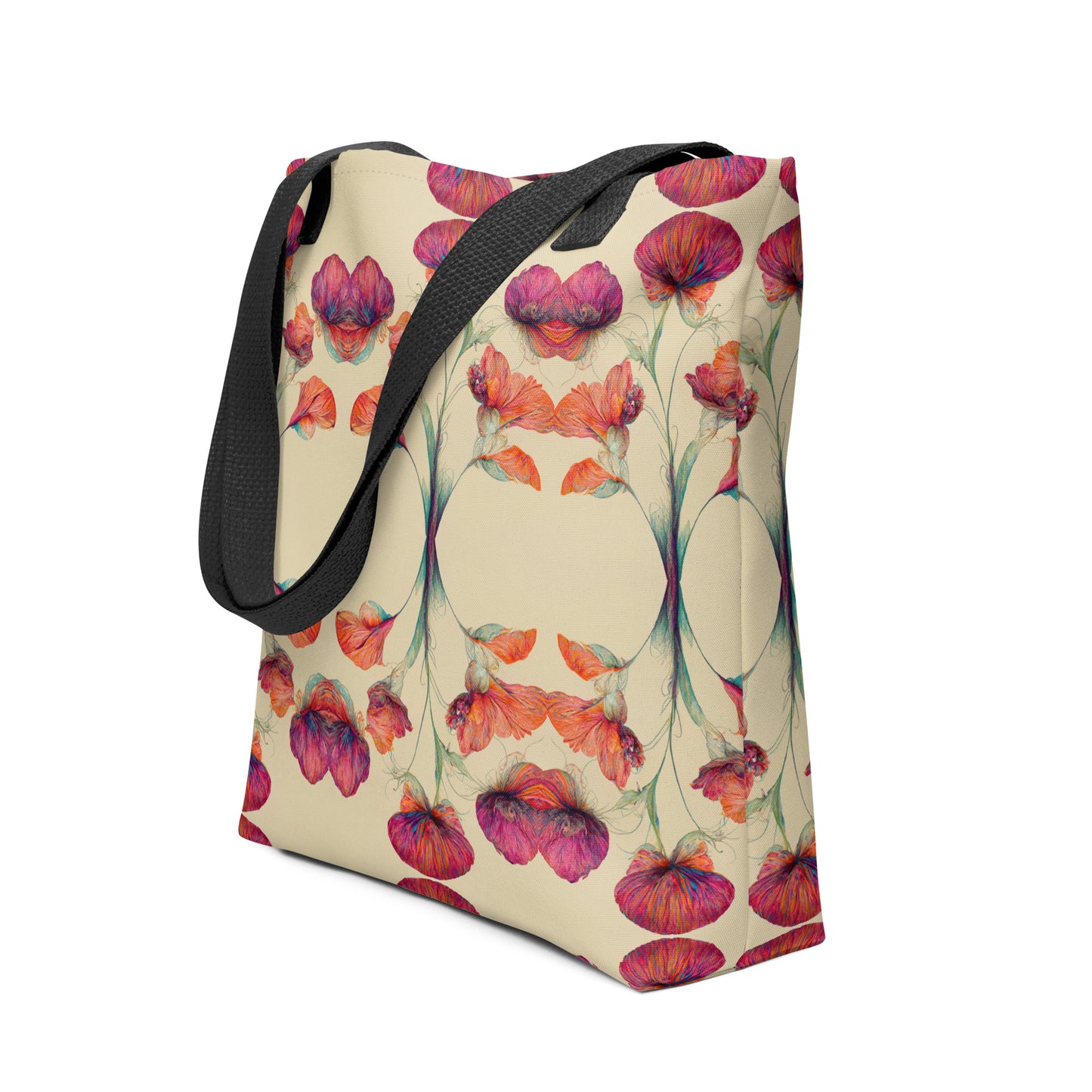 Nouveau Flowers Tote bag