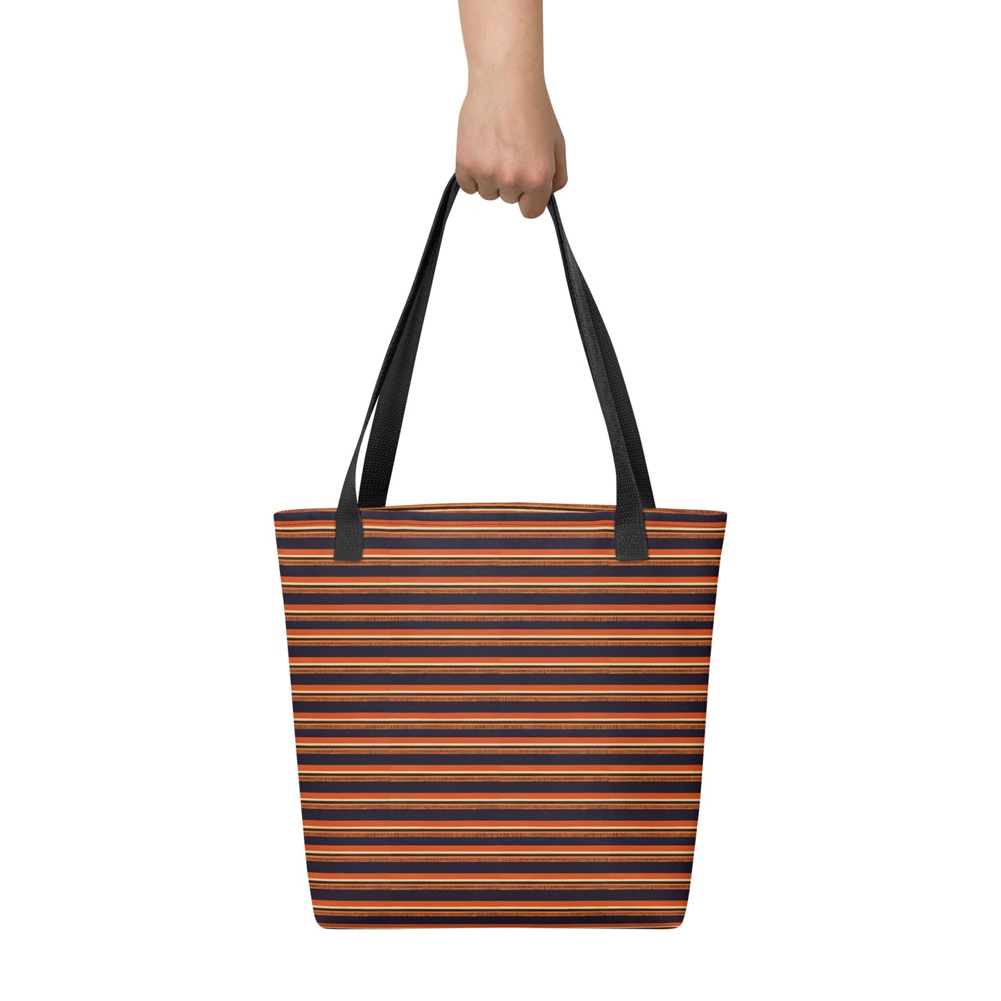 Savanna Sunset Stitches Tote bag