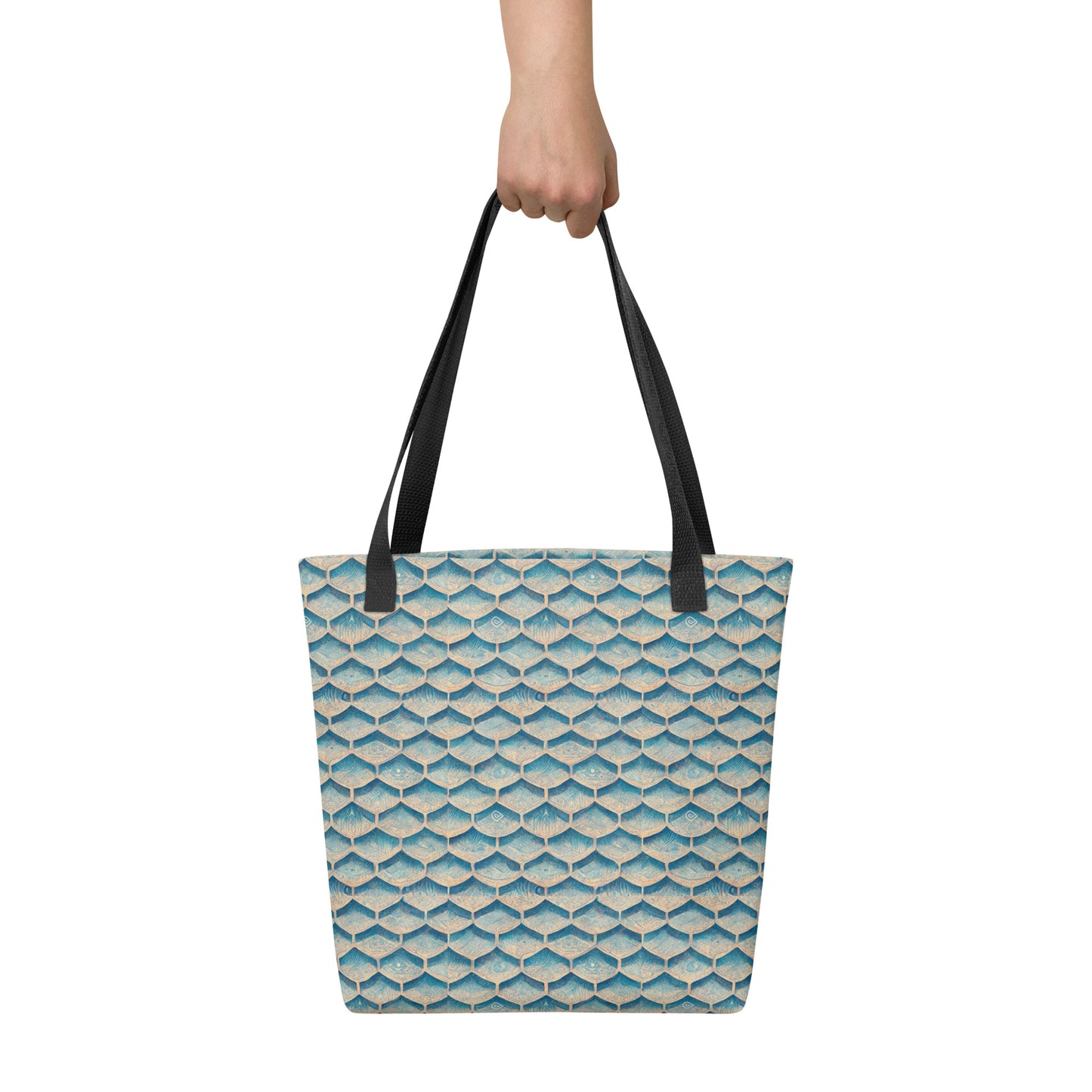 Seafoam Scales Tote bag