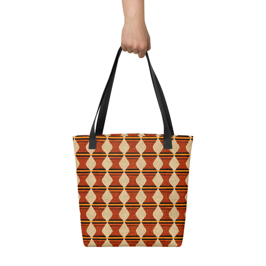 Tribal Tranquility In Neutral Tote bag