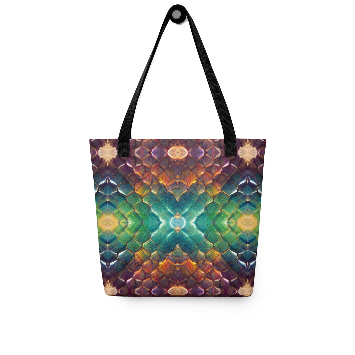 Prismijimmy, the Rainbow Guardian Dragon Tote bag