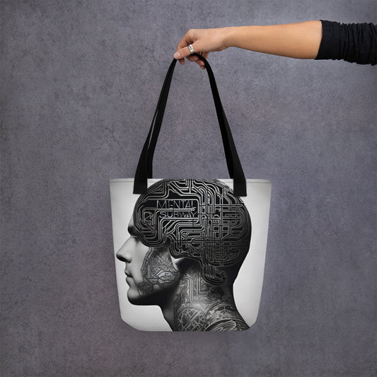 Neural Routes Tote bag