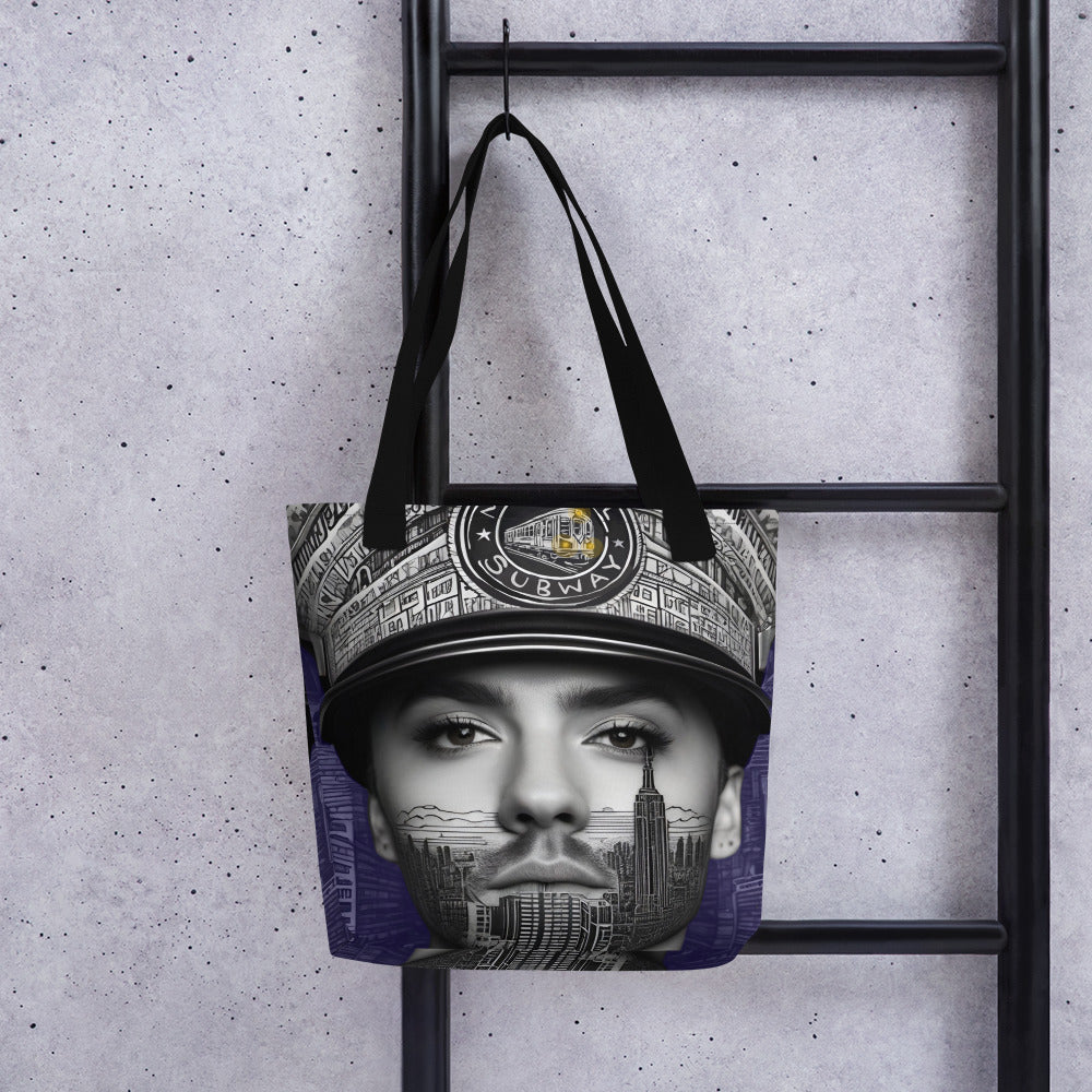 Mental Subway Police Tote bag