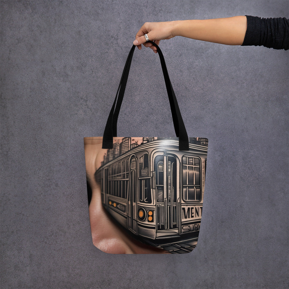 Forward Motion Tote bag