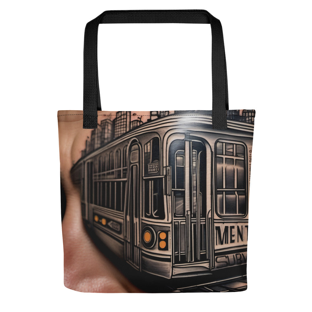 Forward Motion Tote bag