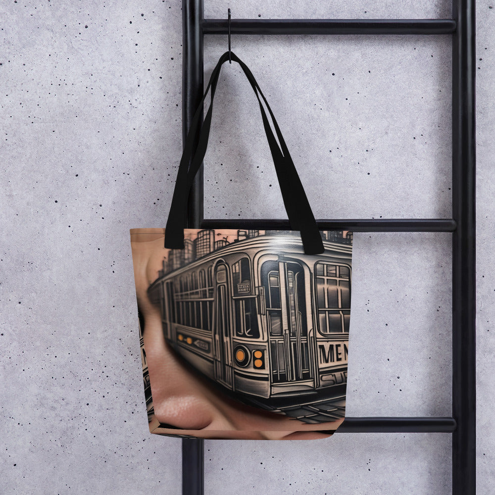 Forward Motion Tote bag