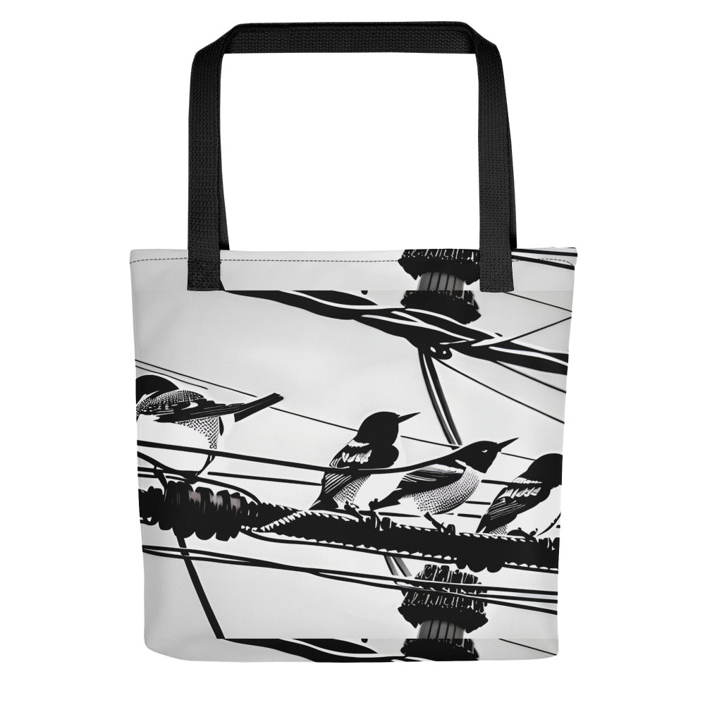 Talking Birds Tote bag