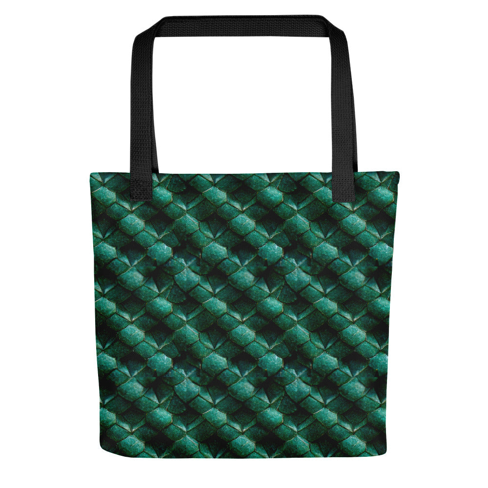 Emeralda the Great Forest Dragon Tote bag