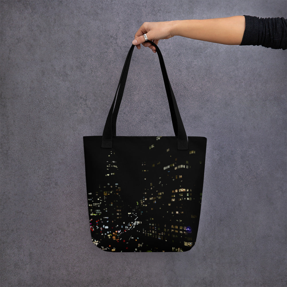 Glimmering Manhattan Tote bag