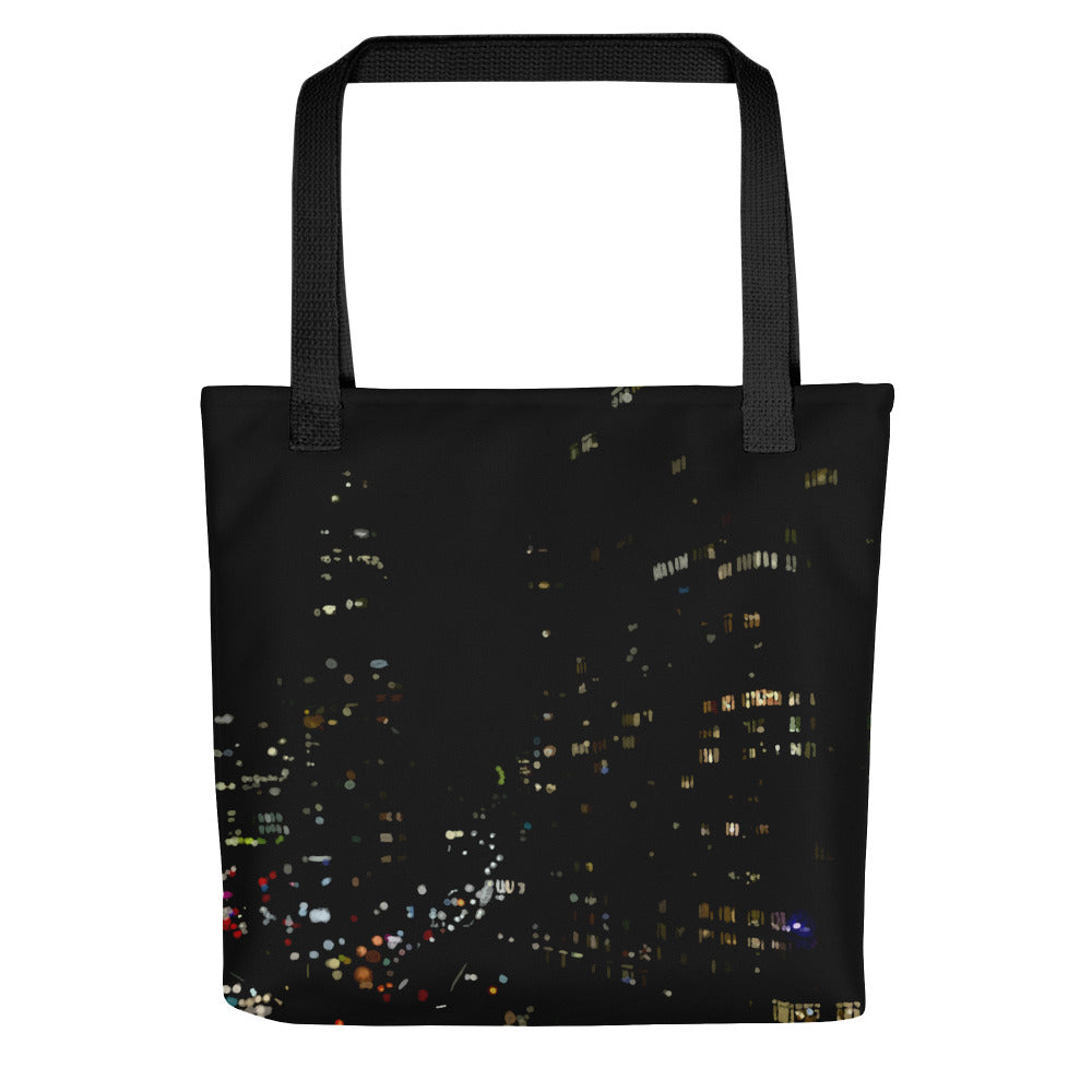 Glimmering Manhattan Tote bag