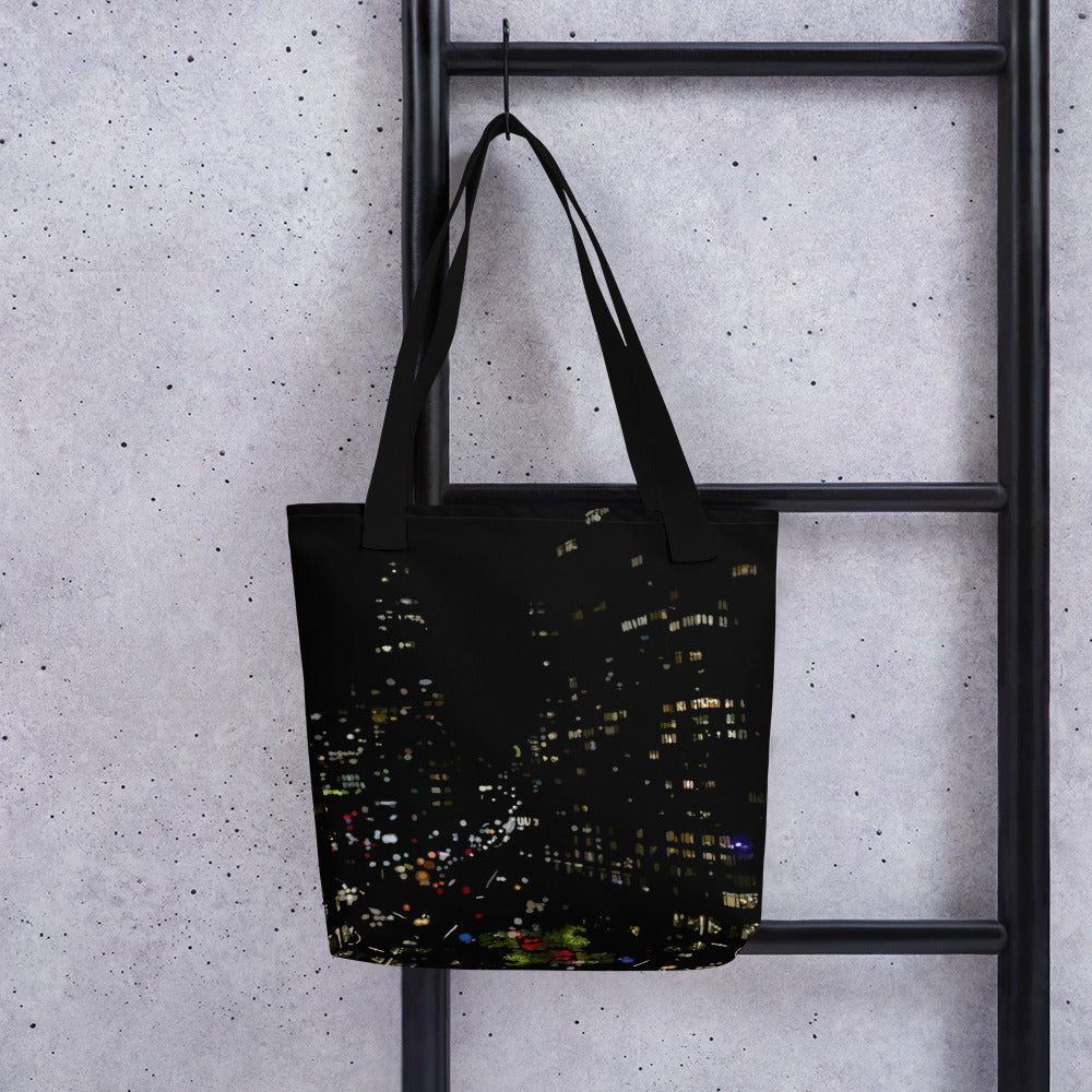 Glimmering Manhattan Tote bag