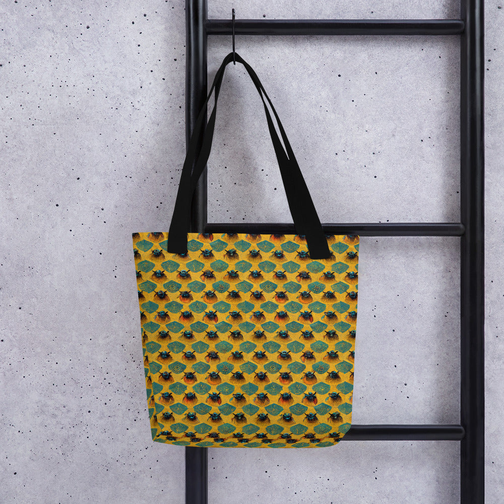 Honeycomb Whispers Tote bag