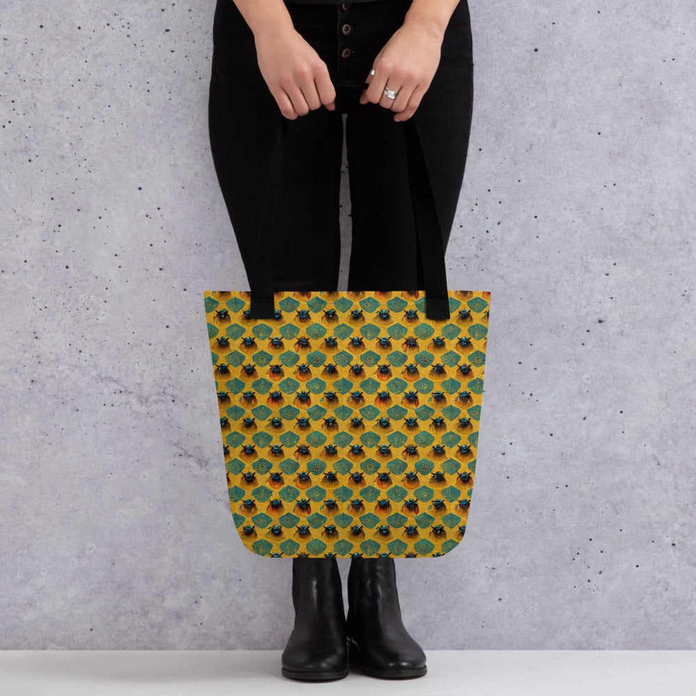 Honeycomb Whispers Tote bag