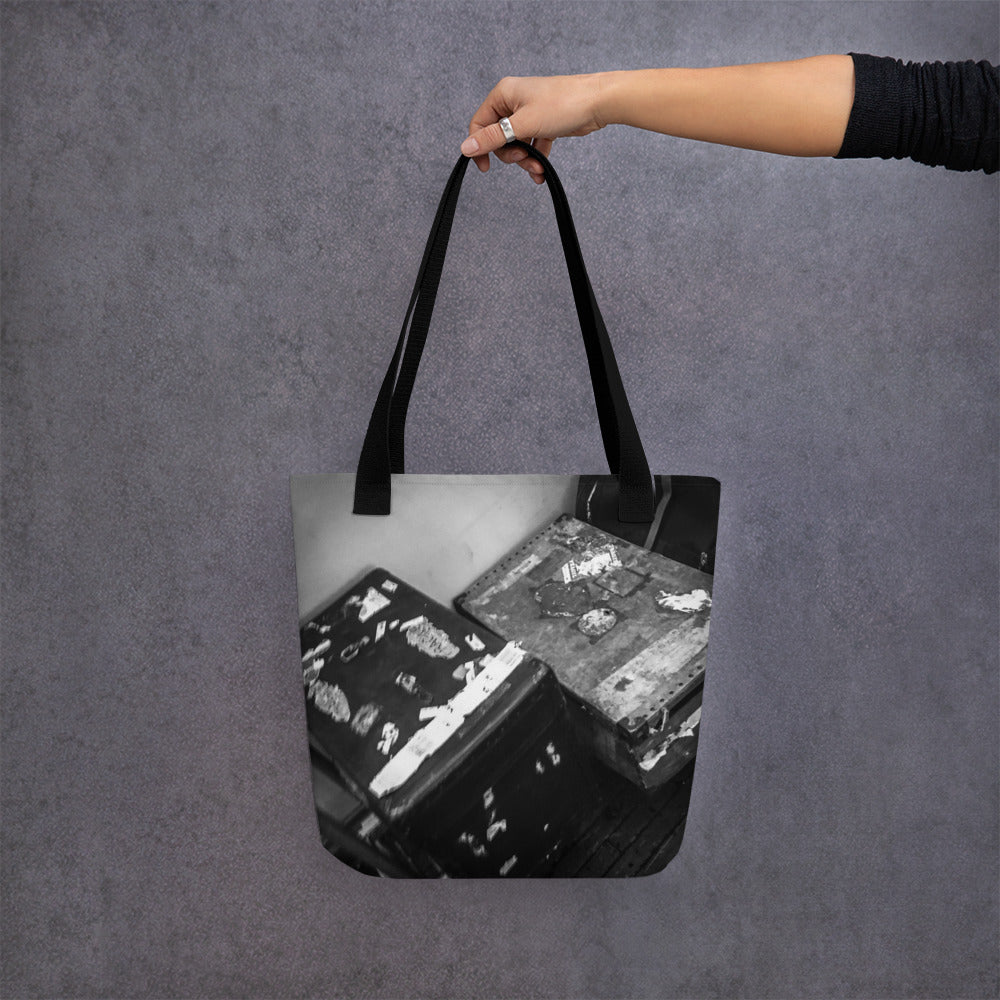 Instruments at Ease, Julia de Burgos, NYC Tote bag