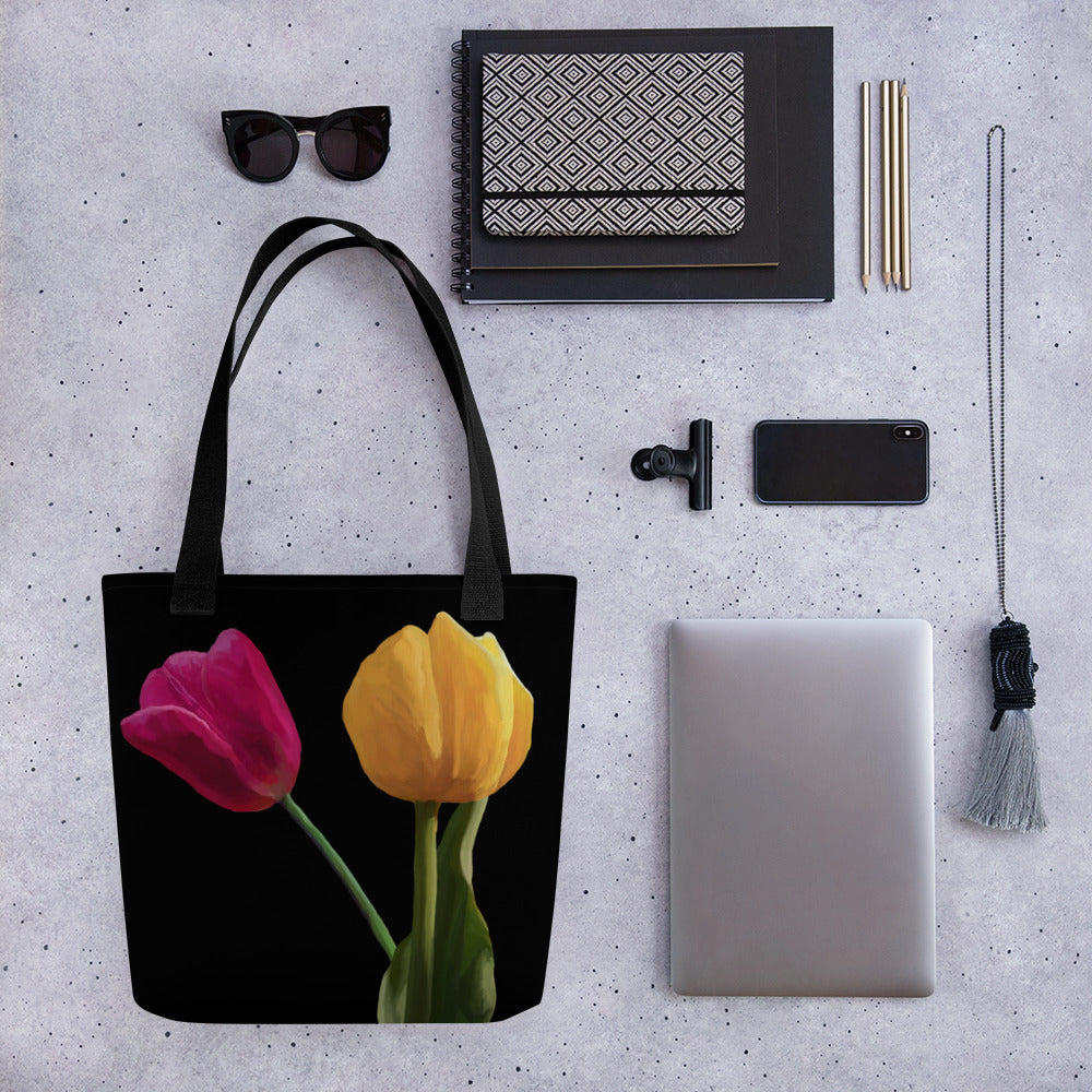 Jermita’s Tulips Tote bag