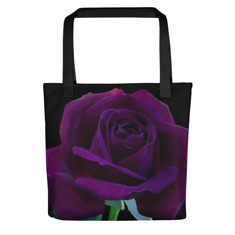 Joey’s Purple Rose Tote bag