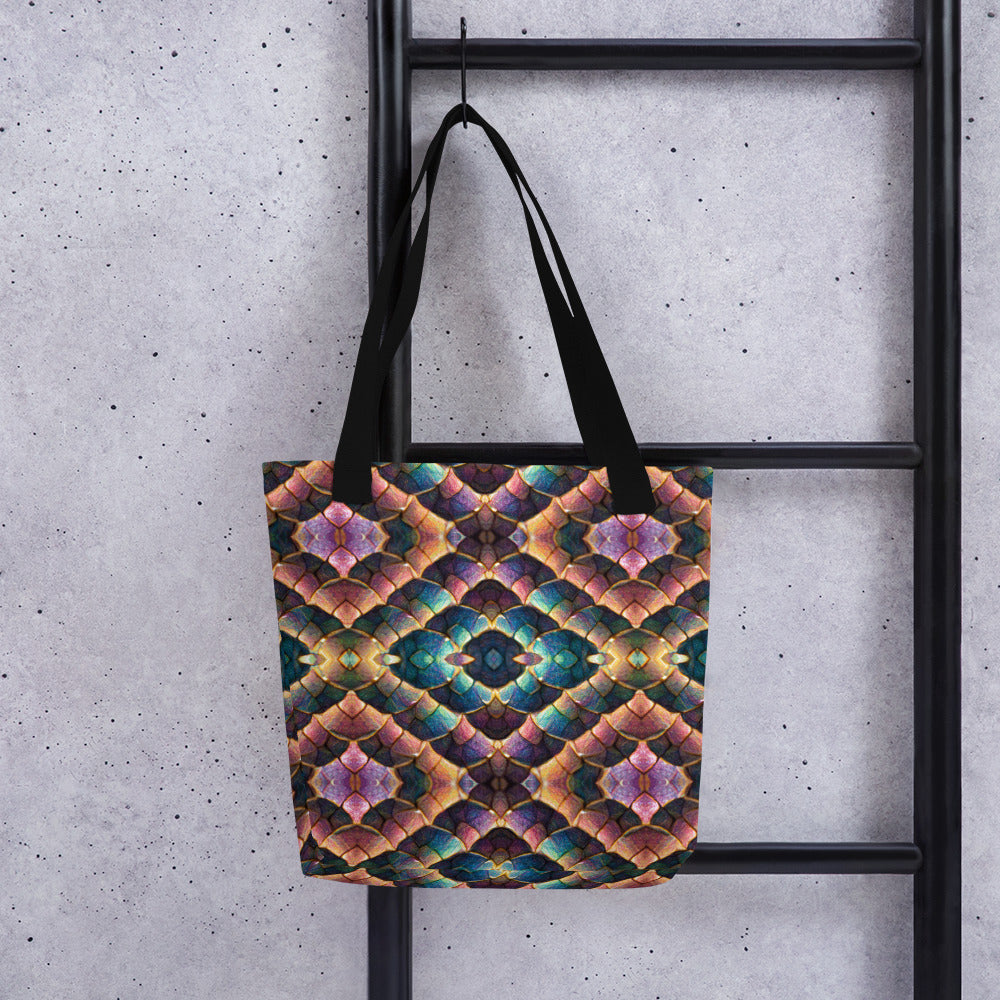 Joannesong, the Prismatic Wilderness Muse Tote bag