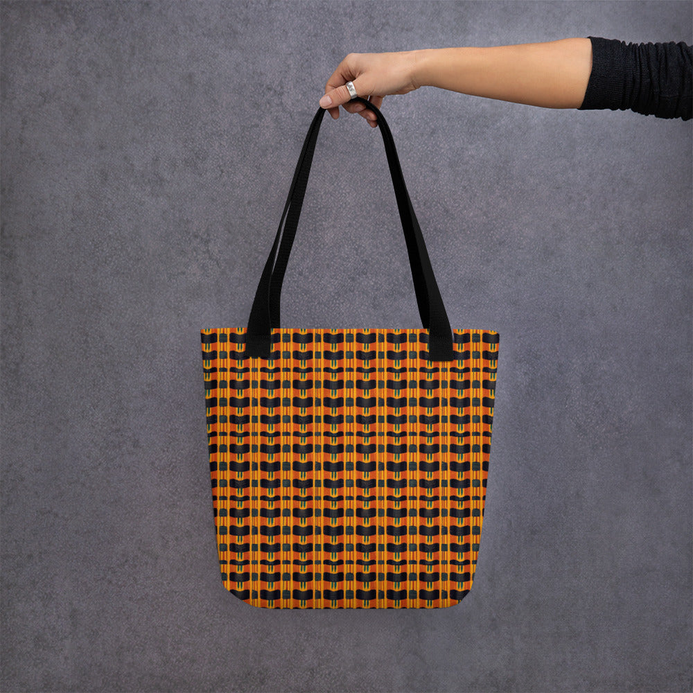 Lusaka Loomed Landscape Tote bag