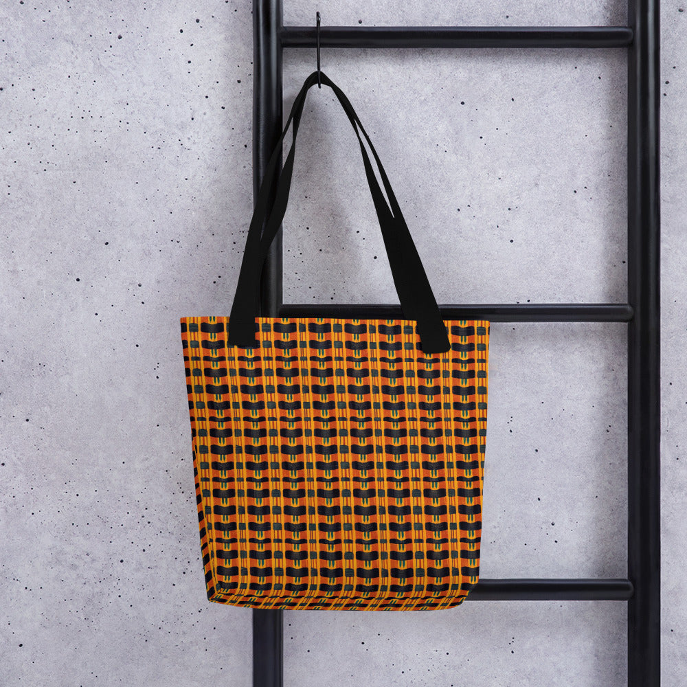 Lusaka Loomed Landscape Tote bag