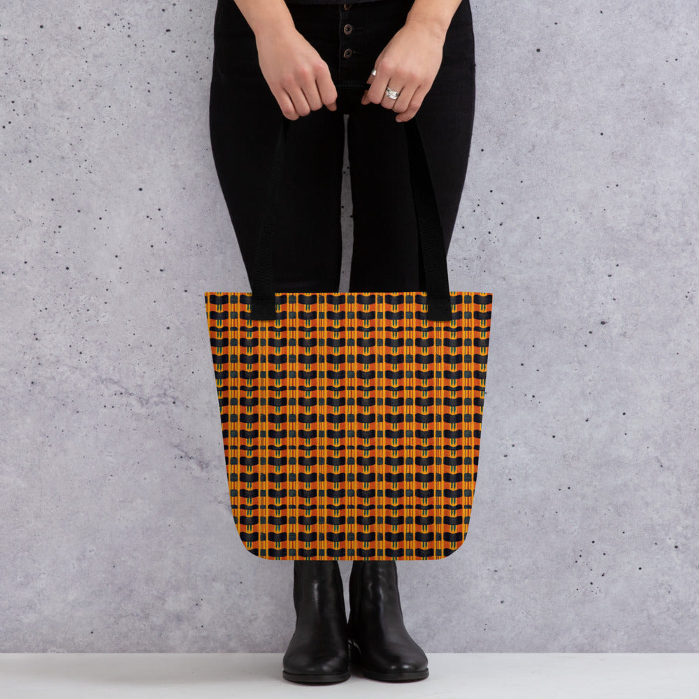 Lusaka Loomed Landscape Tote bag