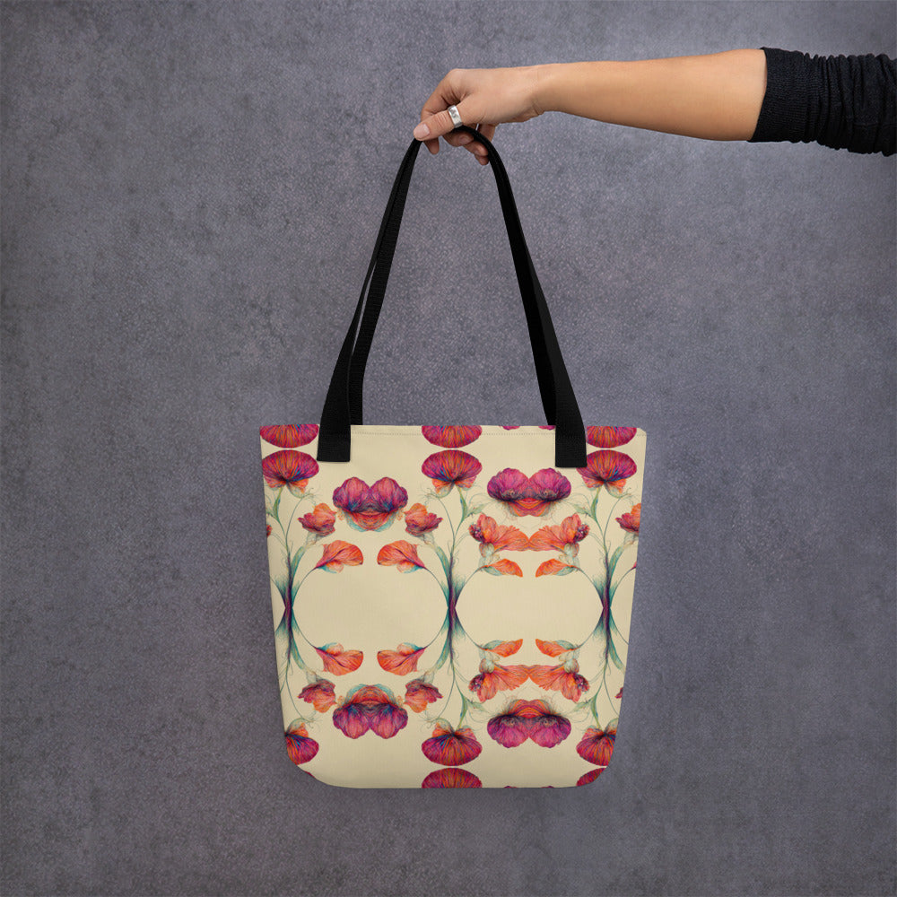 Nouveau Flowers Tote bag