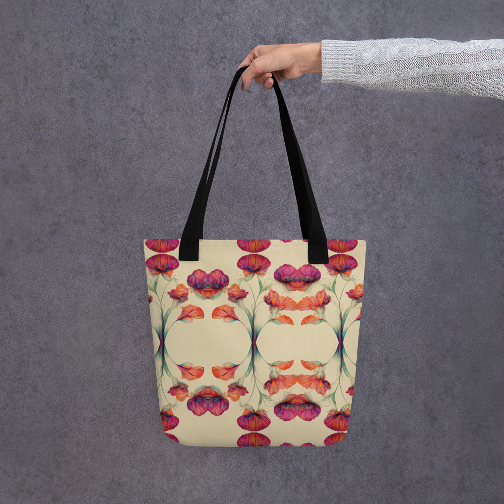 Nouveau Flowers Tote bag