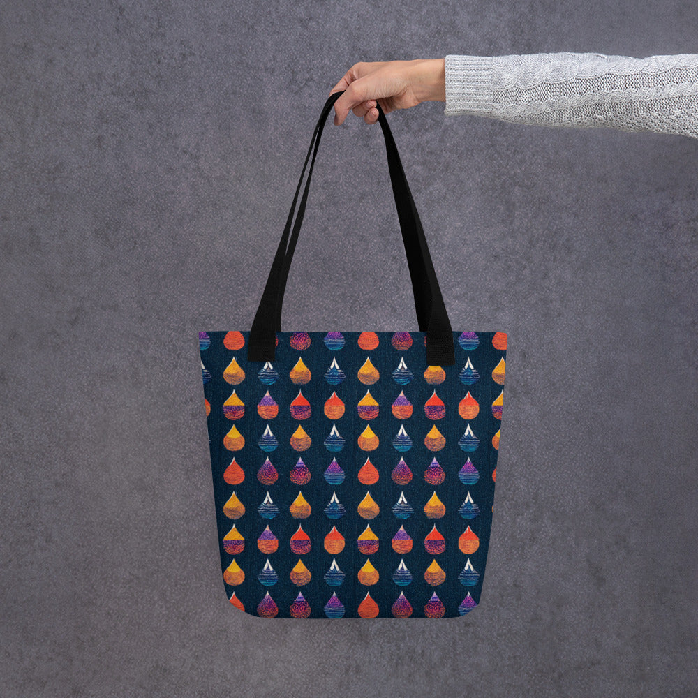 Prismatic Precipitation Tote bag