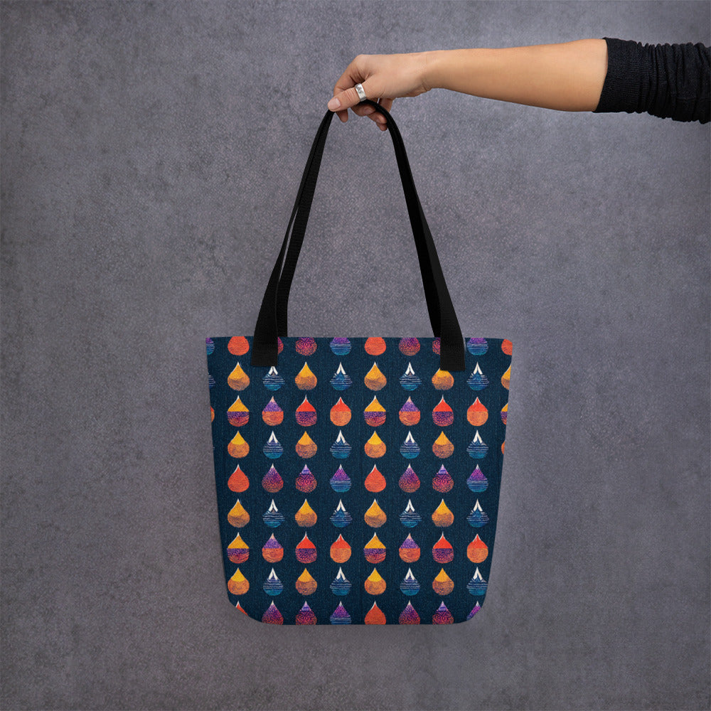 Prismatic Precipitation Tote bag