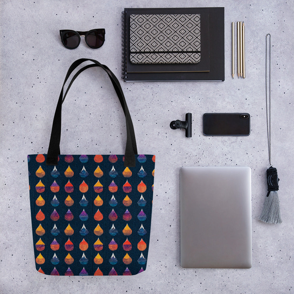 Prismatic Precipitation Tote bag