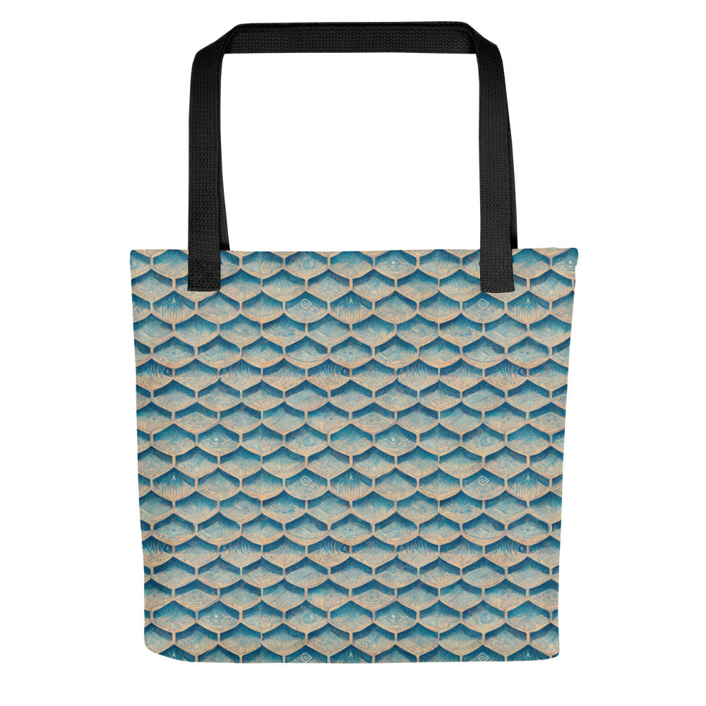 Seafoam Scales Tote bag