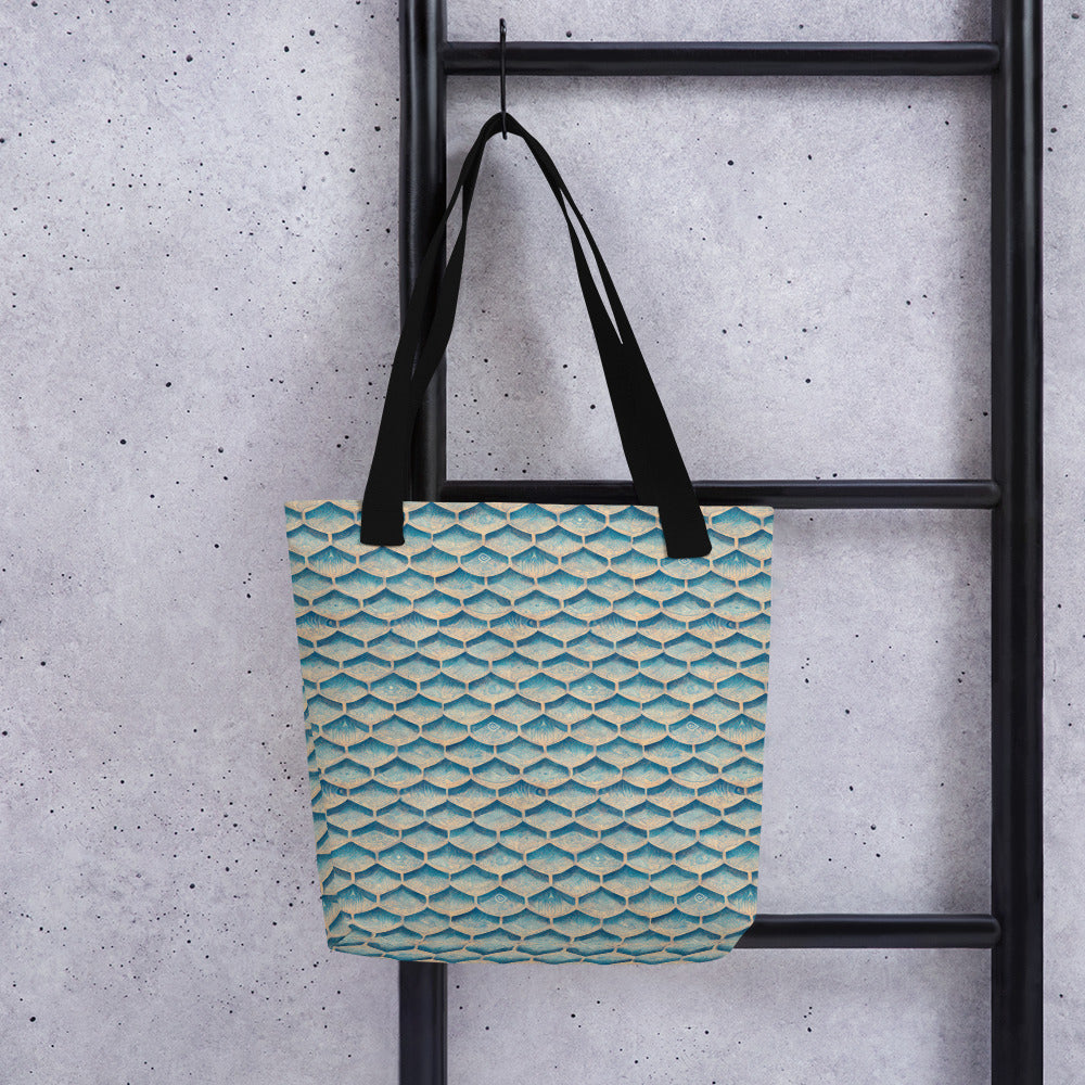 Seafoam Scales Tote bag